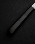 Hatsukokoro Ginrei Ginsan K-tip Gyuto 205mm Nashiji Ebony