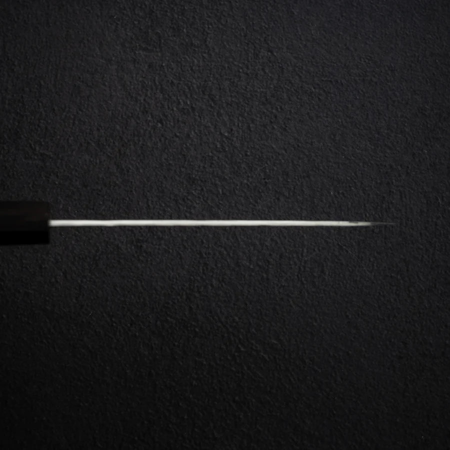 Hatsukokoro Ginrei Ginsan Petty 130mm Nashiji Ebony