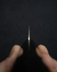 Hatsukokoro Ginrei Ginsan Petty 130mm Nashiji Ebony
