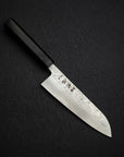 Hatsukokoro Ginrei Ginsan Santoku 175mm Nashiji Ebony