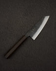 Hatsukokoro Kurogane Blue 2 Kurouchi Ko-Bunka 120mm Black Chacate