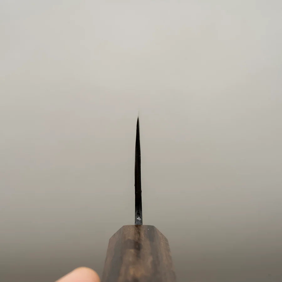 Hatsukokoro Kurogane Blue 2 Kurouchi Santoku 165mm Black Chacate