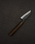 Hatsukokoro Kurogane Blue 2 Kurouchi Ko-Bunka 80mm Black Chacate