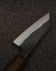 Hatsukokoro Kurogane Blue 2 Kurouchi Ko-Bunka 80mm Black Chacate