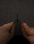 Hatsukokoro Kurogane Blue 2 Kurouchi Ko-Bunka 80mm Black Chacate