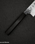 Hatsukokoro Hayabusa VG10 Tsuchime Sanmai Nakiri 180mm Ebony