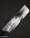 Hatsukokoro Hayabusa VG10 Tsuchime Sanmai Nakiri 180mm Ebony