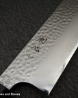 Hatsukokoro Hayabusa VG10 Tsuchime Sanmai Nakiri 180mm Ebony