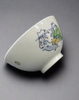 Asahido Large Cat Ukiyoe Bowl - Blue Line