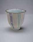 Maruko Rainbow Glazed Tea Cup