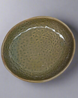 Fukui Craft Ash Glaze Oval Plate