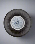 Kakuni Wave Pattern Flat Bowl