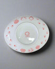 Mino-ware Pink Animal Oval Plate