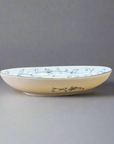 Mino-ware Fine Line Flowers Narrow Plate