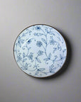 Mino-ware Fine Line Flowers Small Plate