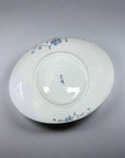 Mino-ware Fine Line Flowers Oval Plate