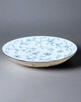 Mino-ware Fine Line Flowers Dinner Plate