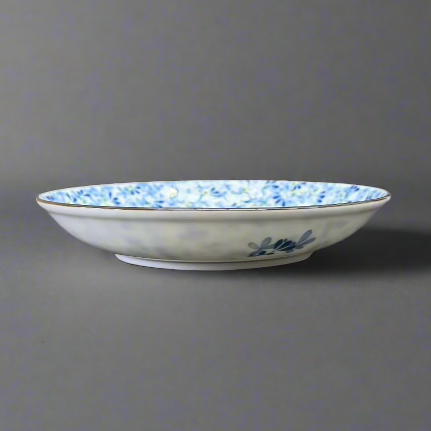 Mino-ware Sprout Pattern Dinner Plate