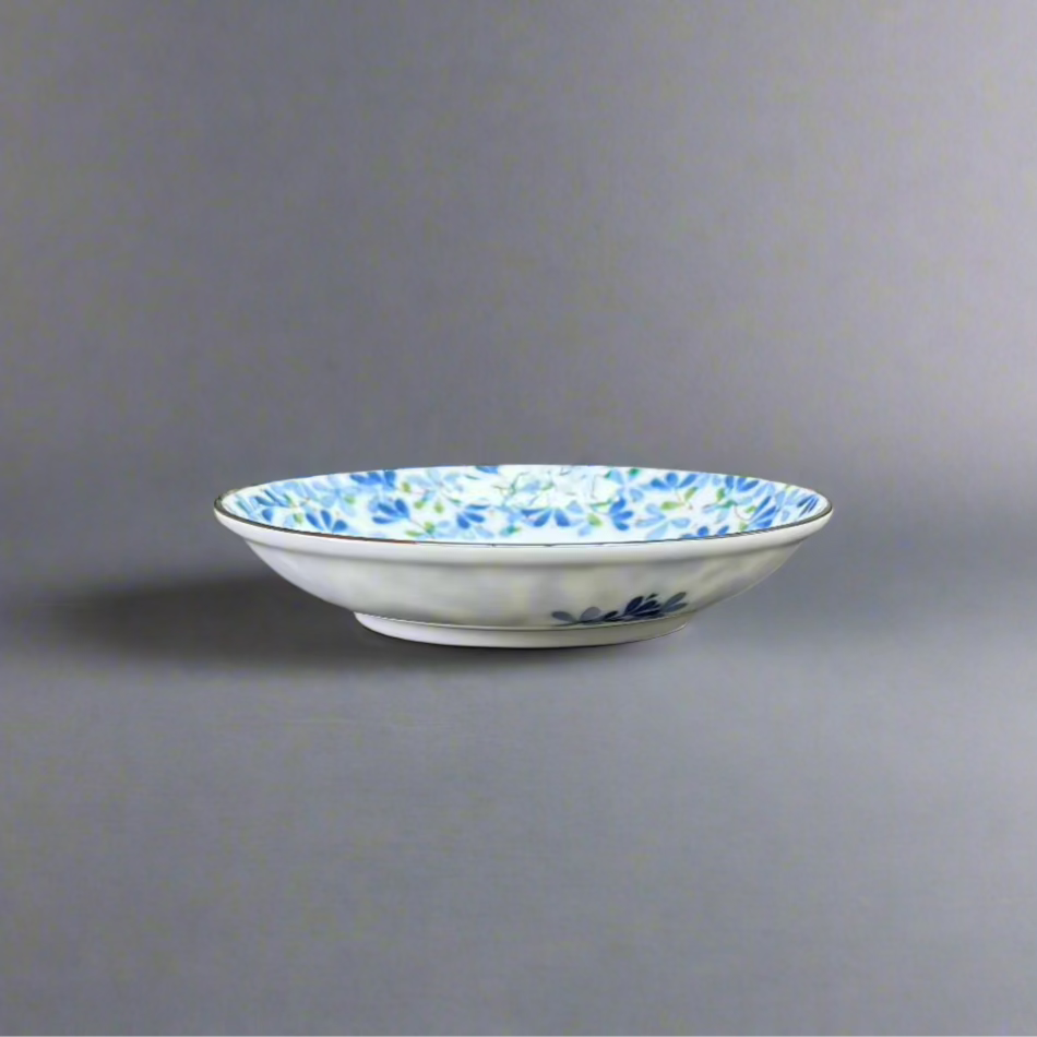 Mino-ware Sprout Pattern Small Plate