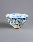 Mino-ware Sprout Pattern Rice Bowl