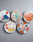 Fukui Craft Hand-painted Small Dish Set