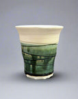 Maruko Artistic Green Glazed Cup