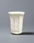 Fukui Craft White Angled Sake Cup