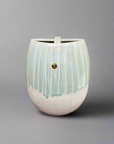 Shigaraki-ware Shiratama Vase with Handle