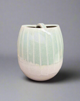 Shigaraki-ware Shiratama Vase with Handle