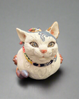 Cat Clay Sculpture NO.4 Black