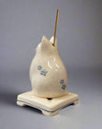 Nippon Kodo Ceramic Incense Holder - Cat