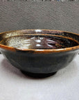 Fukui Craft Black Shine Glaze Ramen Bowl