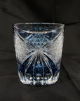 Old Fashioned Whisky Glass by Tatsuya Nemoto - Blue Butterfly