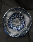 Old Fashioned Whisky Glass by Tatsuya Nemoto - Blue Butterfly