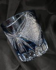 Old Fashioned Whisky Glass by Tatsuya Nemoto - Blue Butterfly