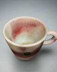 Shigaraki-ware Red Coffee Cup & Saucer