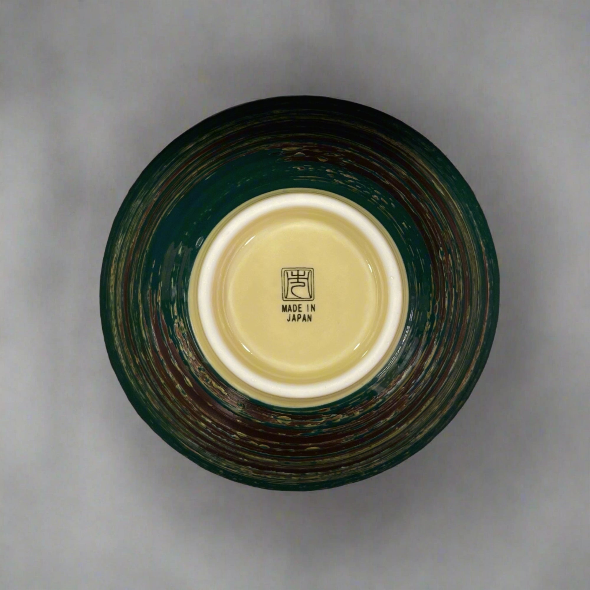 Kakunaka Green Fine Crosshatch Bowl