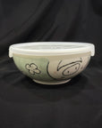 Kanese Noda Pig Pattern Ceramic Container