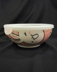 Kanese Noda Rabbit Pattern Ceramic Container