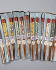 Kutani Colored Drawing x Wakasa Lacquer Chopsticks 21cm