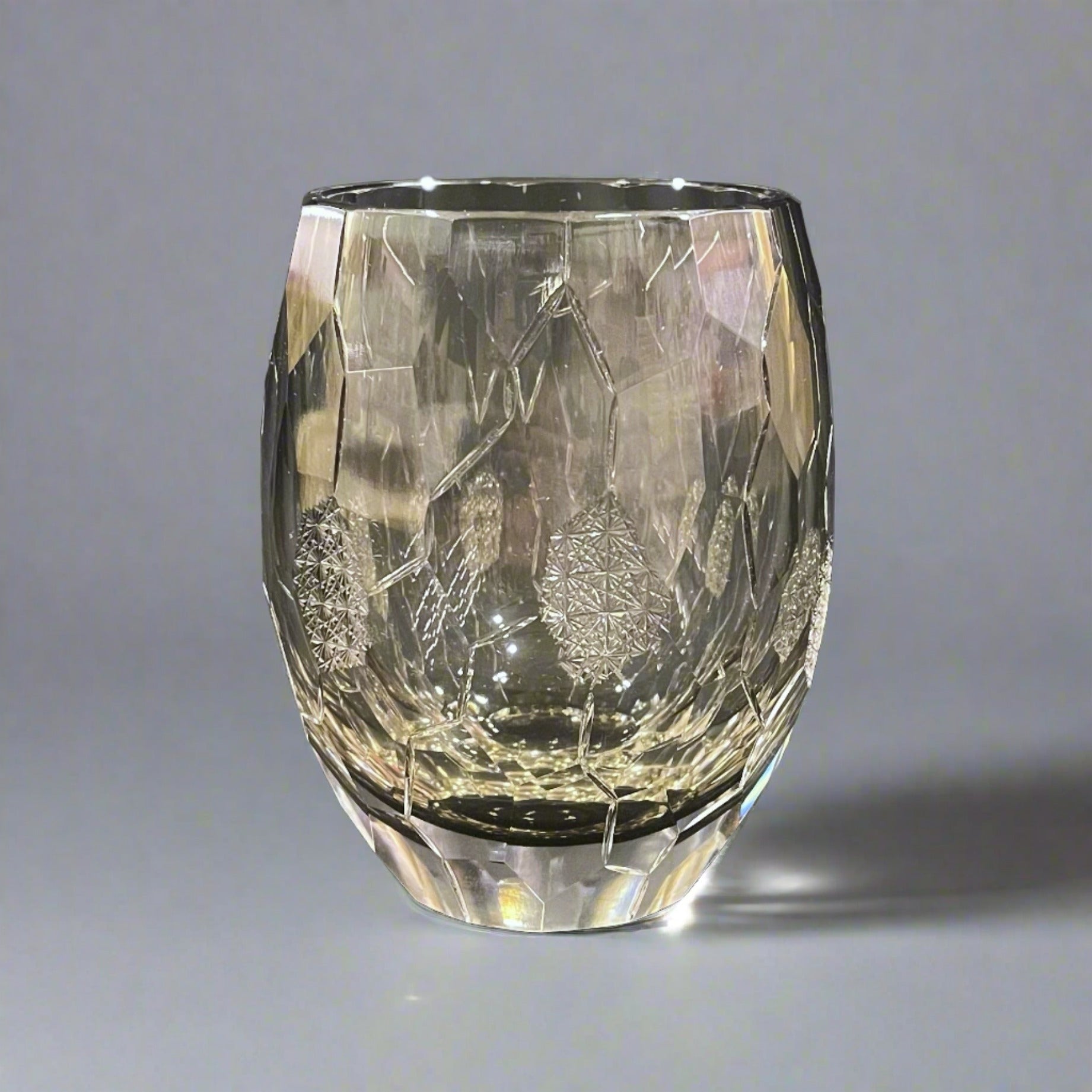 Edo Kiriko Whisky Glass by Kaito Nabetani - Ice Crystal氷晶