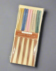 Japanese Chopsticks Five Colours Set