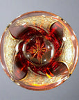 Old Fashioned Whiskey Glass by Kosho Nemoto - Harp Purple Amber