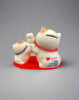 Cat Family Coin Bank