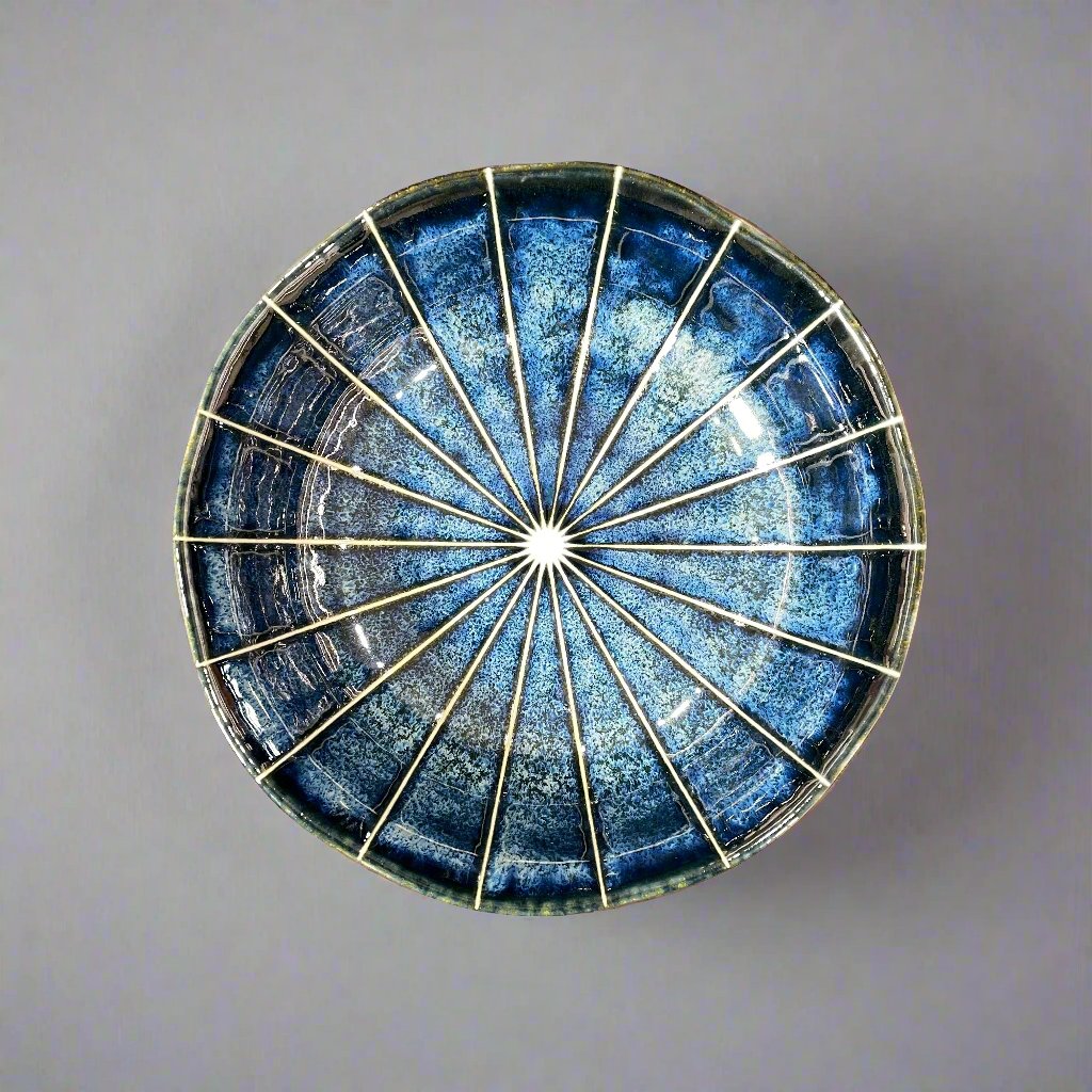 Kakuni Deep Blue Tenmoku Bowl