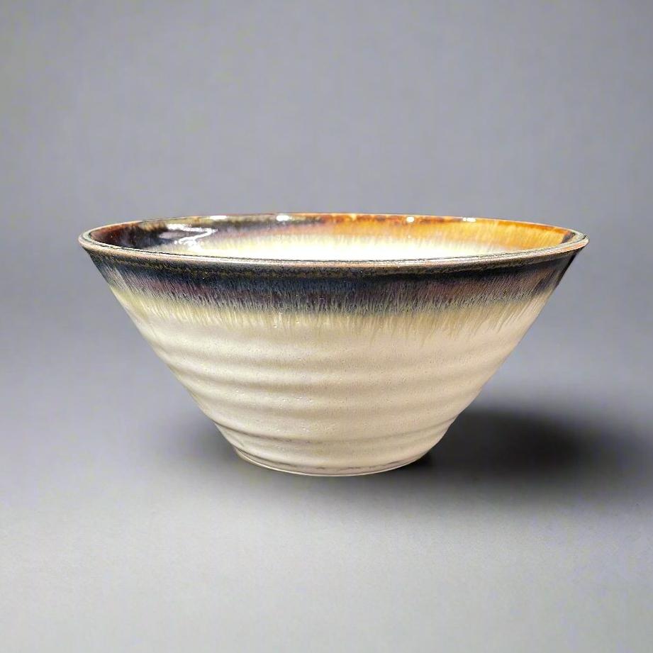 Kakuni Rust Stripe Bowl