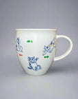 Asahido Kiyomizu ware Cat Play Mug