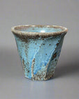 Fukui Craft Indigo Dye Angled Tea Cup