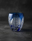 Edo Kiriko Whisky Glass by Junichi Nabetani - Flowing Stream 清流