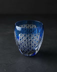 Edo Kiriko Whisky Glass by Junichi Nabetani - Flowing Stream 清流